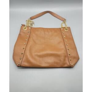Michael Kors Handbag W/ Gold Link Handles